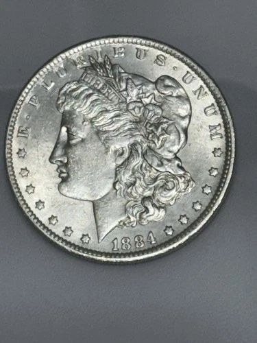 1884 O Morgan Silver Dollar Brilliant Uncirculated