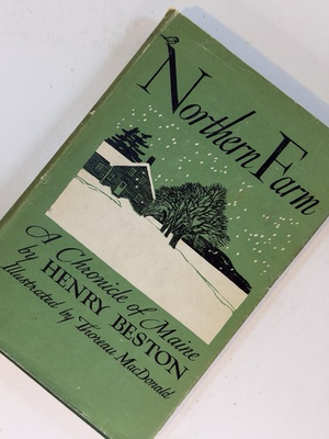 #ad 1948 1st Ed Northern Farm Beston Maine Chronicle w DJ amp; Illus 🌲📖 $75.00