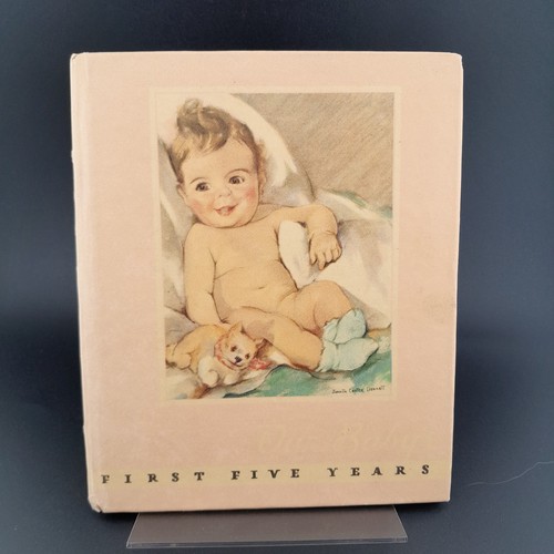 1930s Antique Our Baby First Five Years Memory Book Vintage Ephemera
