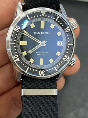 Dan Henry 1970 Automatic Limited Edition #1496/1970 Compressor Watch 200M