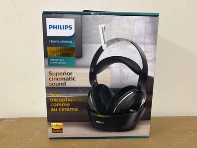 Philips SHD8850 Wireless Home Cinema Headphones Hi-Res Audio Optical - Sealed