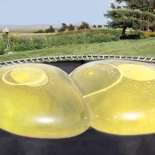 47 Inch Giant Water Bubble Ball, Inflatable Water-Filled Ball Soft Rubber Ball f