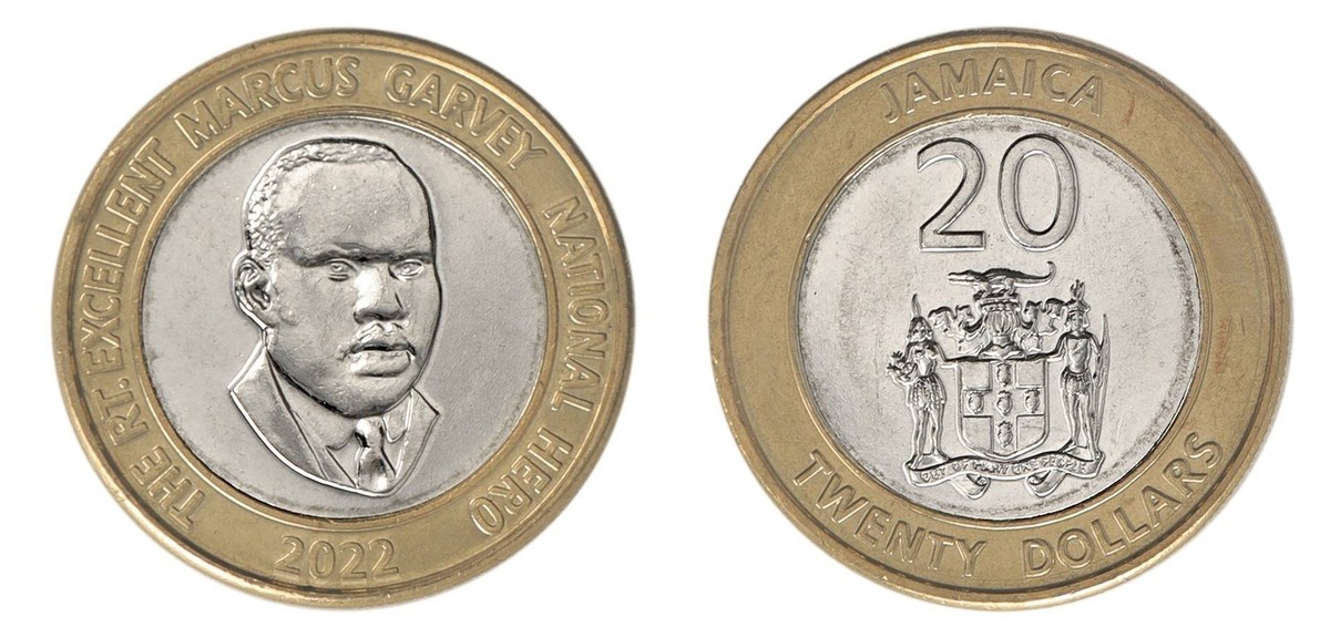 Jamaica 20 Dollar, 2008-2022, KM #206, Mint | eBay