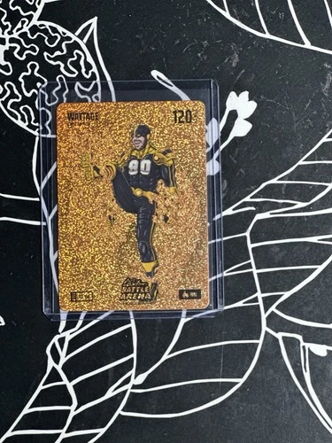 2026 Bo Jackson Battle Arena Wattage TJ Watt Icon Fire BattleFoil Steelers SP