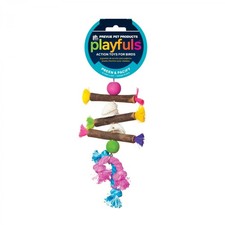 Prevue Pet Playfuls Shells Sticks Bird Toy