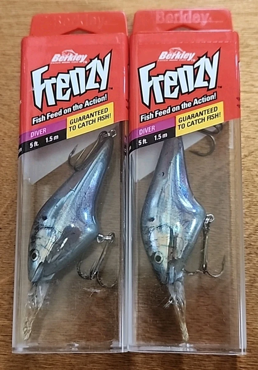 BERKLEY FRENZY DIVING MINNOW -made in Usa - pescando per un affare