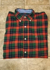 Crown & Ivy Classic Fit Mens Large Button Up Shirt, Long Sleeve, EUC