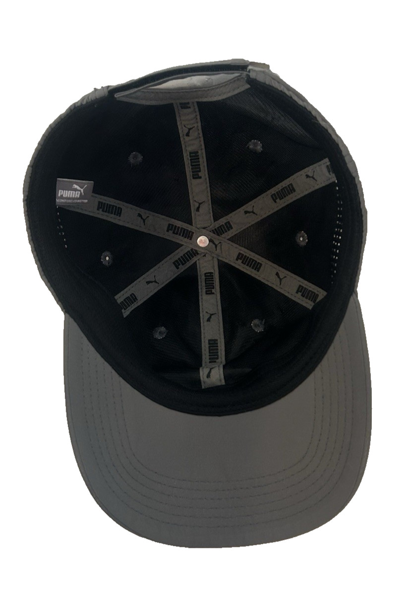 Puma Strap Back Hat Cap Gray  Adjustable Running … - image 8