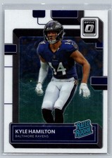 Kyle Hamilton 238 2022 Donruss Optic RC Rookie Baltimore Ravens Card. rookie card picture