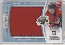 2014-15 ITG Heroes and Prospects Blue 43/60 Jayce Hawryluk #SSJ-14 0d4