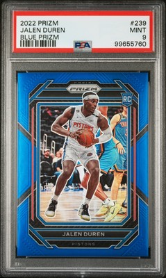 その他 JALEN DUREN SPECTRA RADIANT PSA9 AUTO 2022-23 Panini Select Gold Autograph Jalen Duren RC Rookie