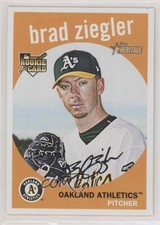 2008 Topps Heritage High Number Brad Ziegler #719 0t2