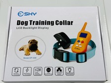 Electric Dog Training Collar LCD With Shock and Vibrate - 330 yards