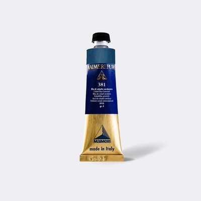 MAIMERI PURO Oil Paint 40 ml, Cobalt Blue Greenish