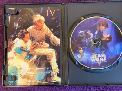 STAR WARS Episode IV A New Hope (DVD 2004 FULLSCREEN) With Trilogy