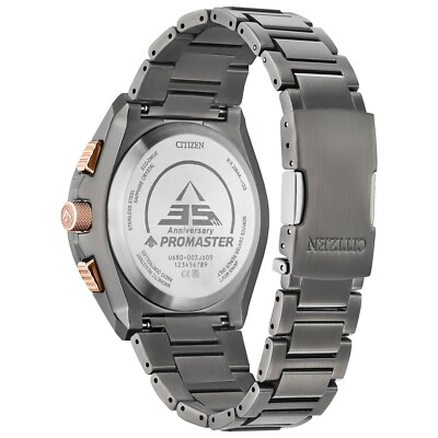 Citizen Men's Air Perpetual Calendar Eco-Drive Gray Watch 56 MM
