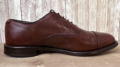 Allen Edmonds ~ Byron Cap Toe Oxford Dress Shoes 2034 ~ 10.5 EEE (Wide) PreOwned - Picture 11 of 23