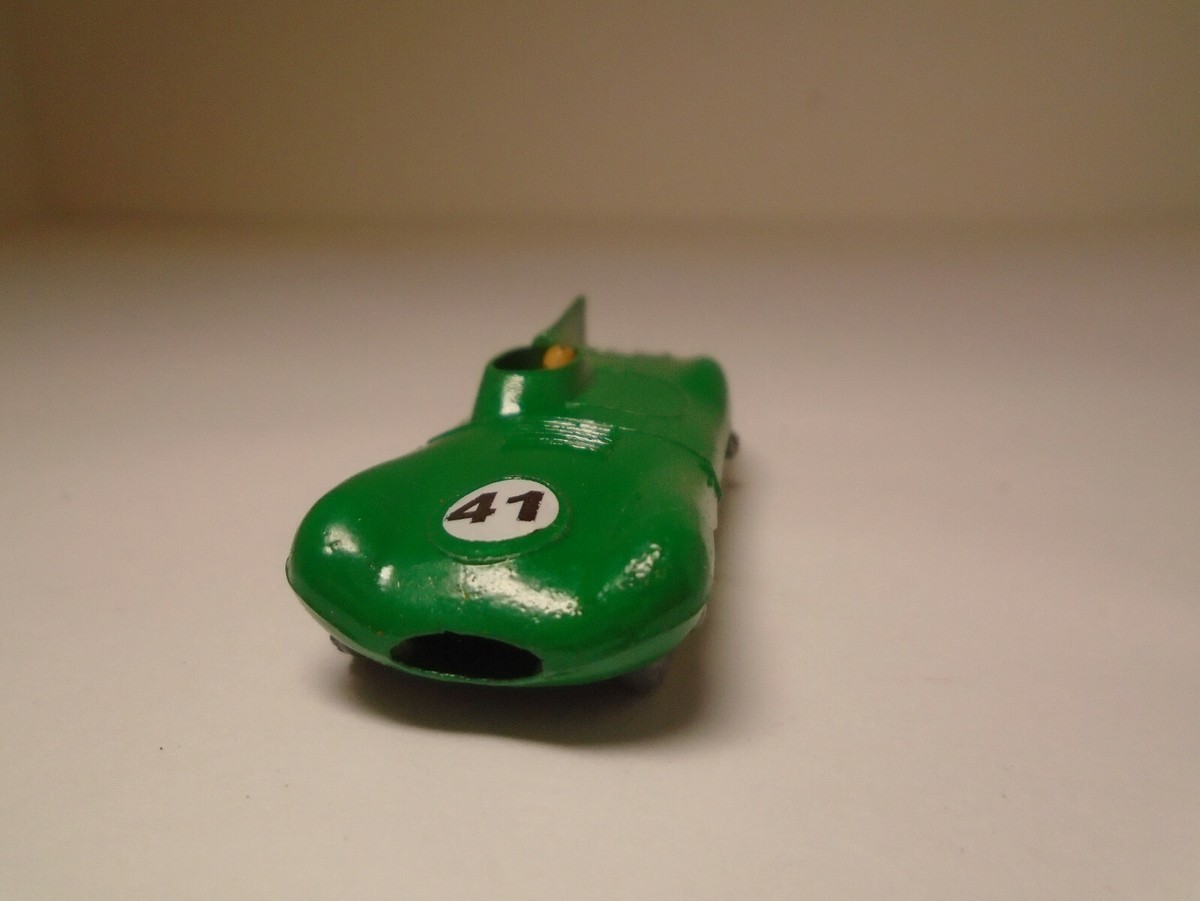 LESNEY MATCHBOX #41A VERSION 2 JAGUAR D TYPE(SMALL) RARE GPW RESTORED NEAR MINTY