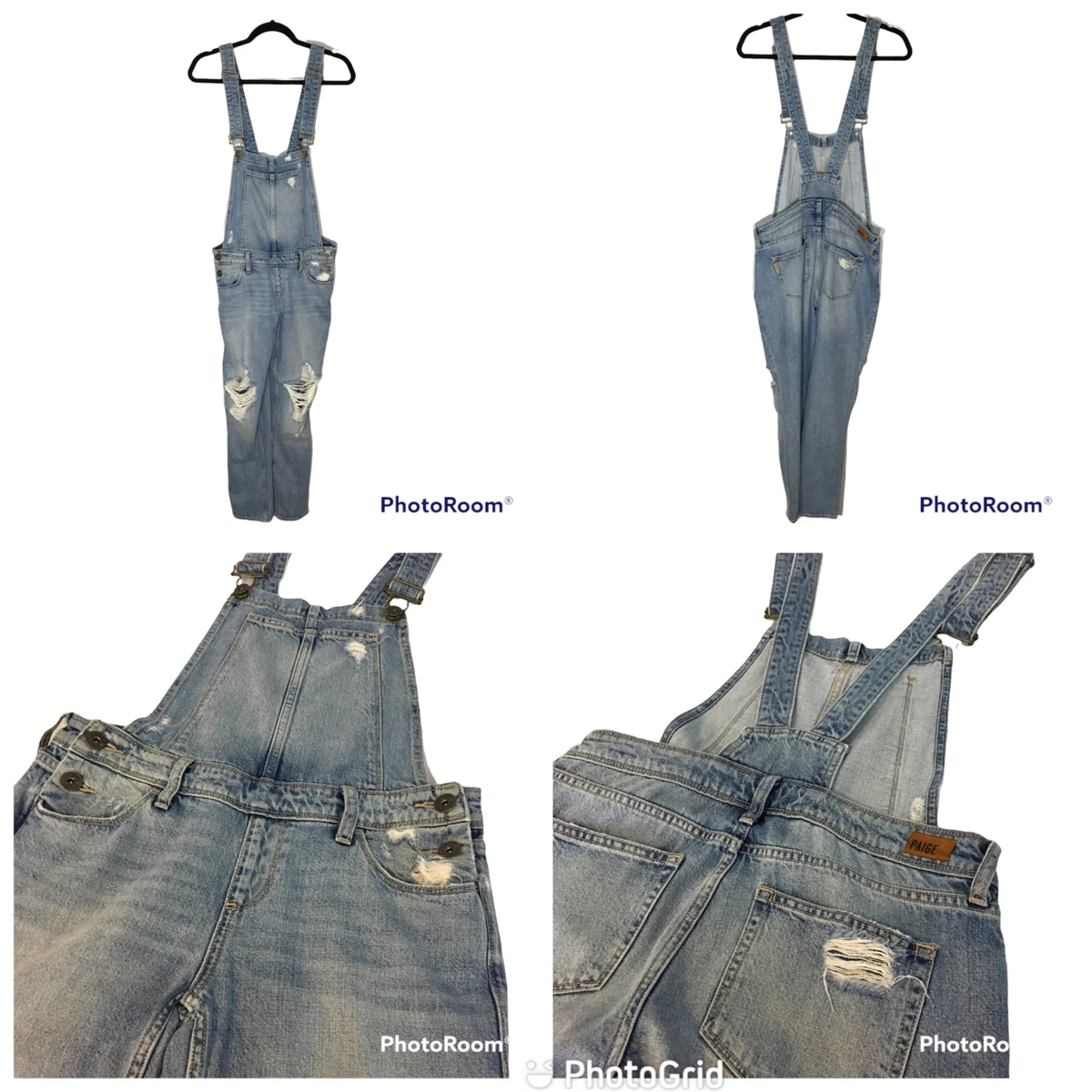 Destructed overalls sale