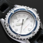Vintage Seiko 1981 Women's 2625-0170-F QZ Diver White Dial 150M  Rubber Strap