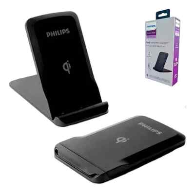 Philips DLP9318U/97 Fast Wireless Charger Stand 10W Qi-enabled