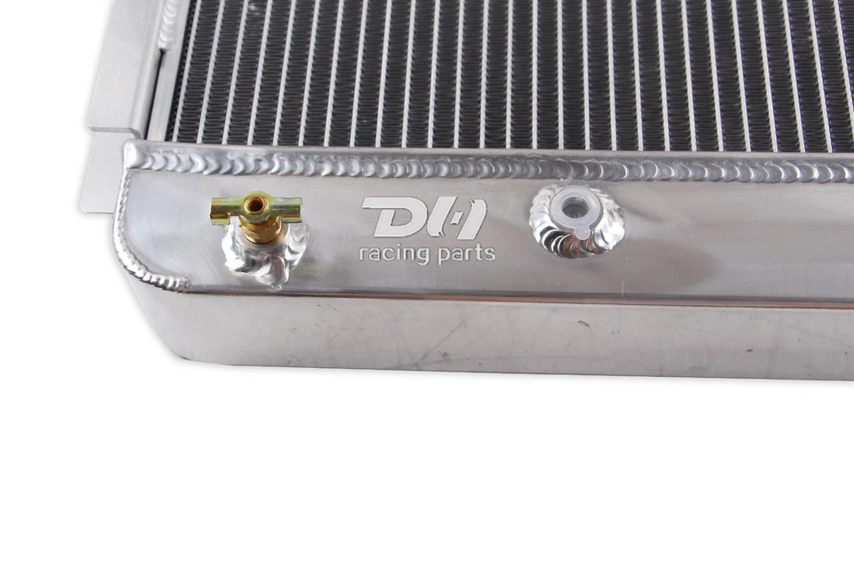 Radiador de aluminio de 4 filas para Chevrolet Nova SS Base Chevy II V8 1962-67 AT/MT Foto 4 de 4