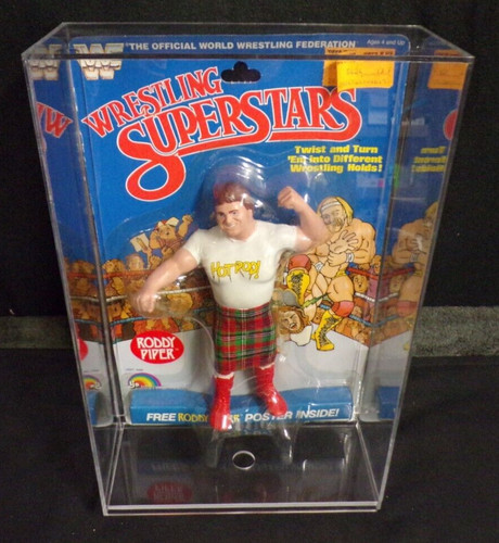 ROWDY RODDY PIPER 1985 LJN WWF WWE WRESTLING SUPER...