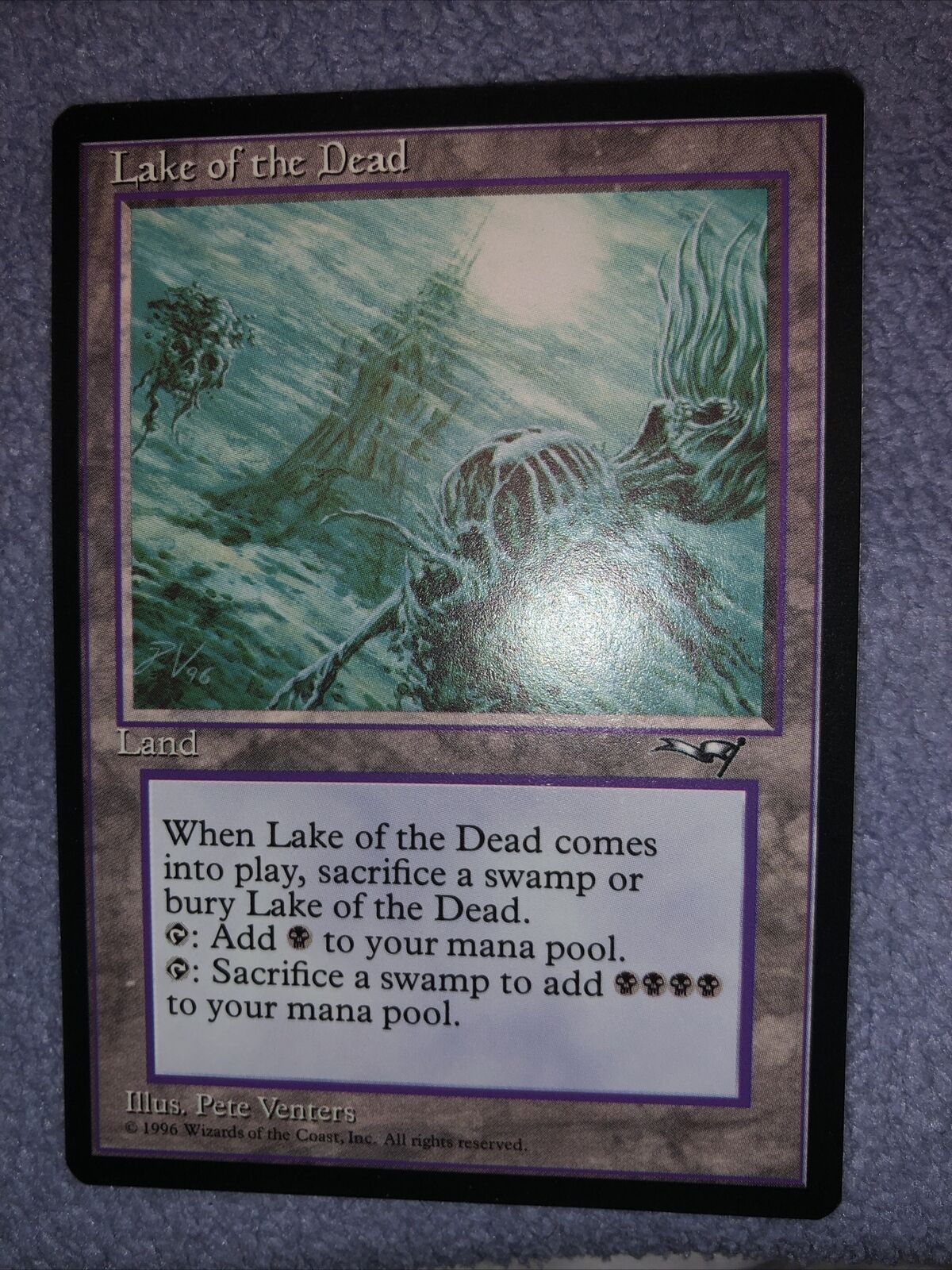 MTG - LAKE OF THE DEAD - ALLIANCES 1996 - NEVER PLAYED! | eBay