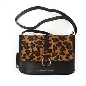 leopard print sling bag