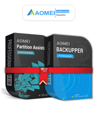AOMEI Backupper UND Partition Assistant Professional 2 PCs - Aktuelle Version