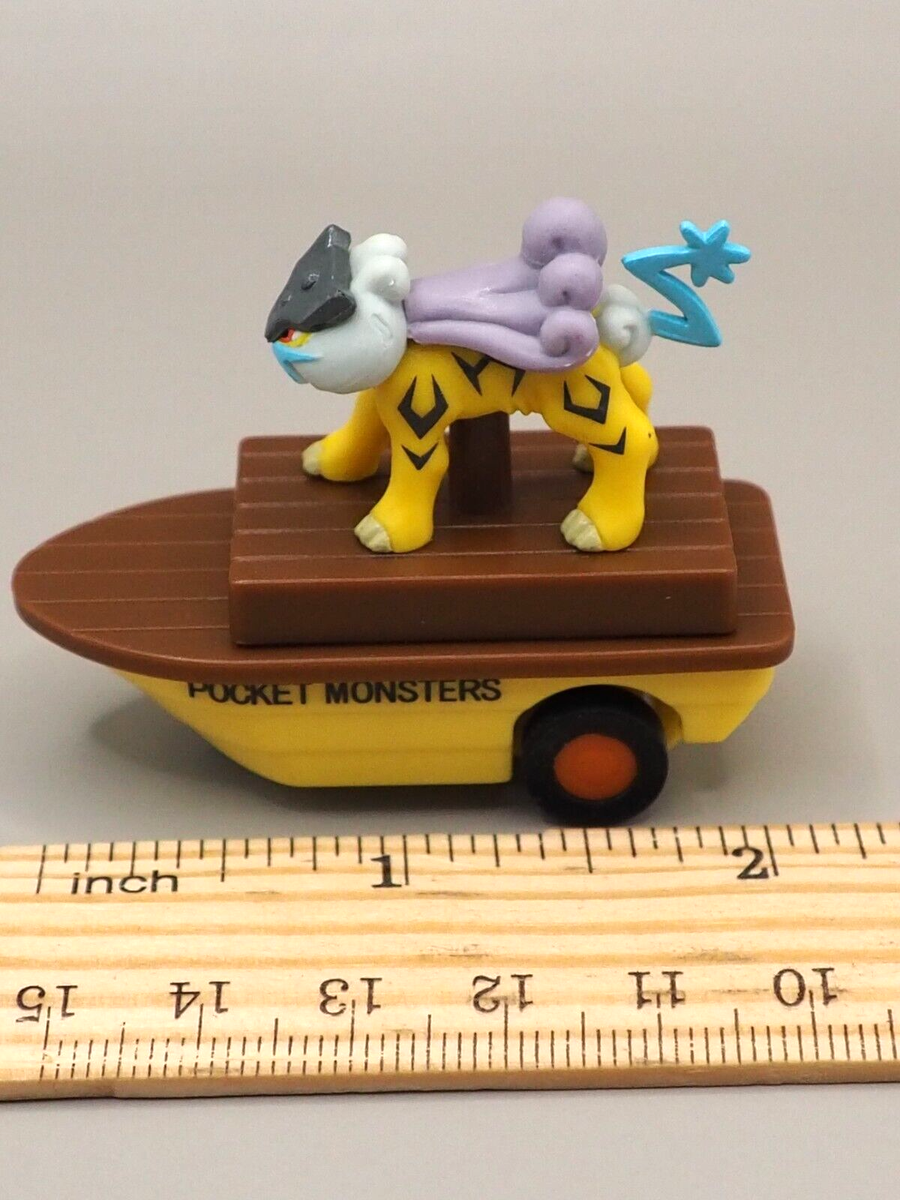 Raikou Pokemon Super Boat Pullback Car Seven-Eleven Nintendo Anime