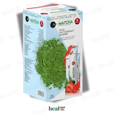*EXPRESS SHIPPING* Matcha Premium Japanese Tea Natural Green Tea Powder (20 pcs)