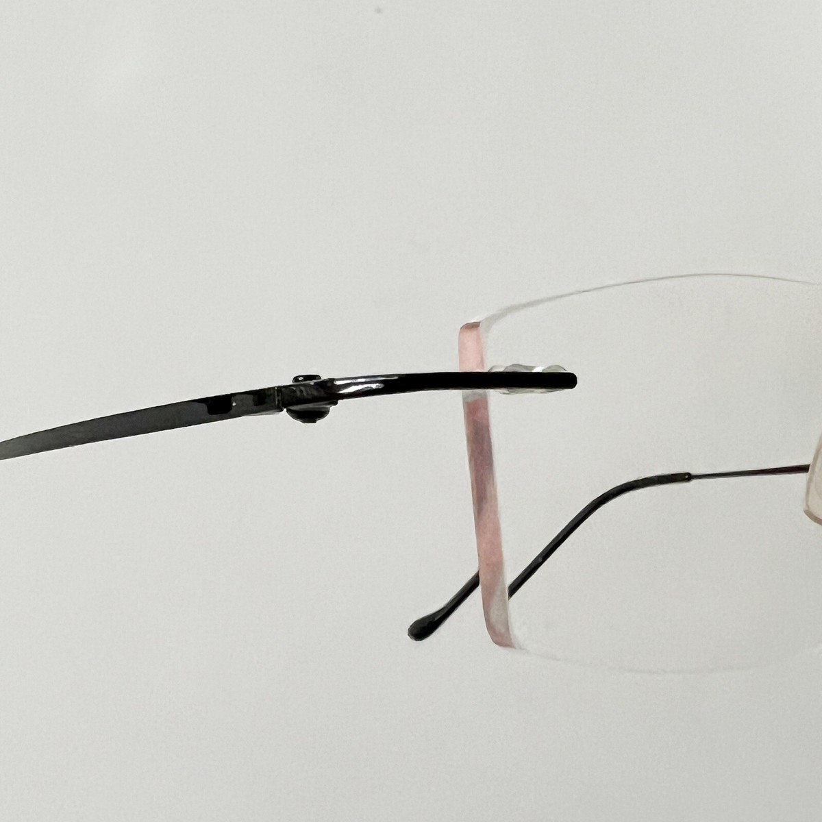 SOHO Eyewear Italy Rimless Unisex Frame SH 70/859 Black 48 