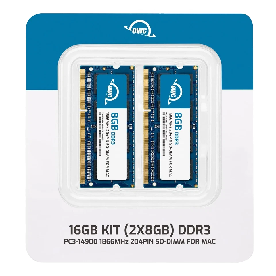 OWC 16GB (2x8GB) PC3-14900 Memory RAM Upgrade for 2015 iMac 27" Retina 5K 17,1 - Image 2 of 4