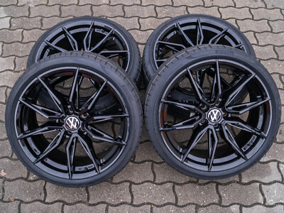 19 Zoll Allwetterräder RW02 für VW Passat B8 3G Touran T-Roc R Line Schwarz