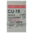 New In Box TECO CU-18-3A1A1B-220V AC Contactor