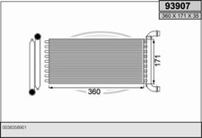 Radiateur Mercedes 310
