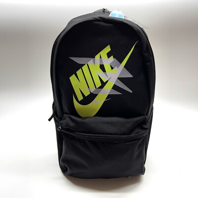 Nike Backpack Bag Russell Wilson 3Brand Swoosh 15'' Laptop Pockets Tote Black