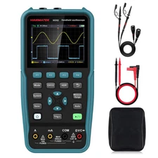 2 Channel 2 IN 1 50MHz Handheld Digital Oscilloscope Multimeter Auto-Calibration