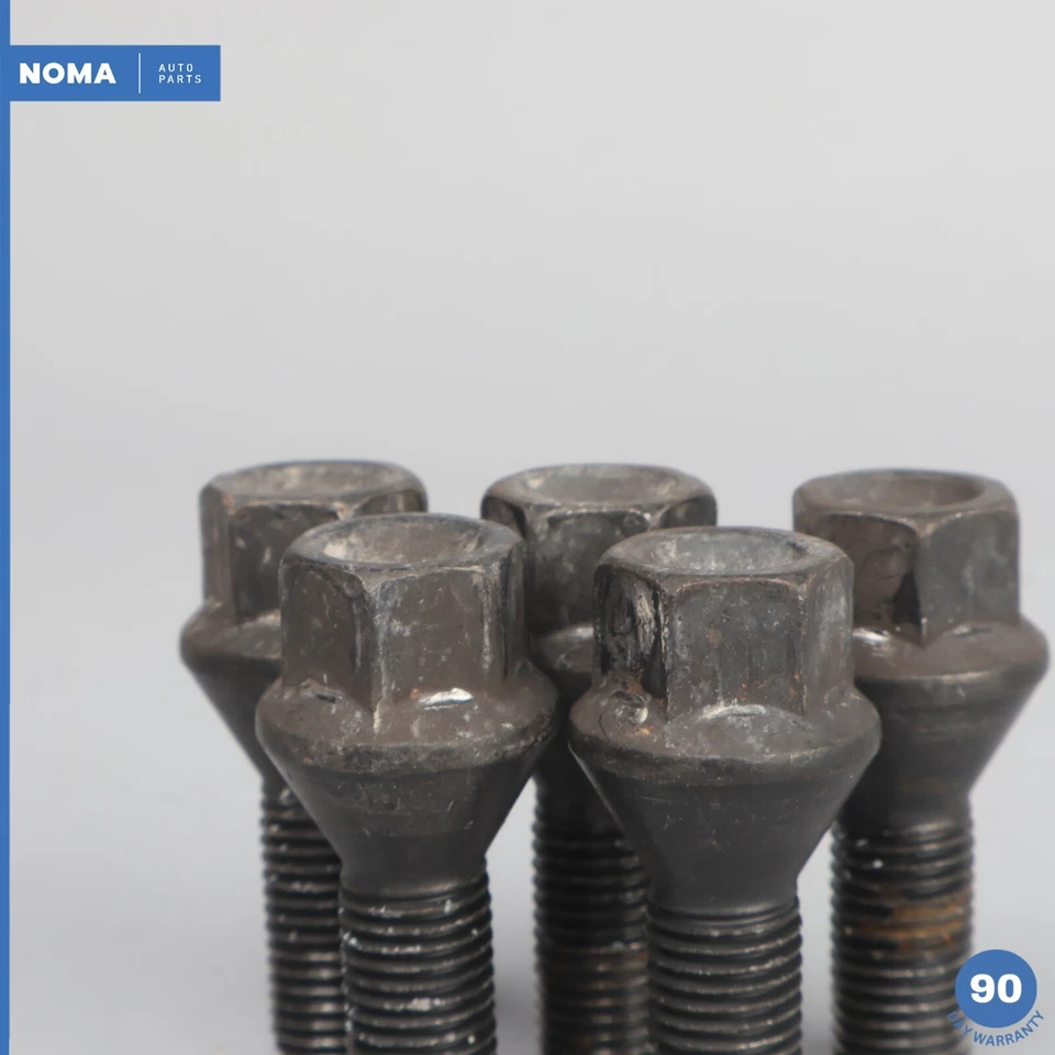 98-02 BMW Z3 E36 Roadster roda aro parafuso porcas conjunto de 5 36136781150 fabricante de equipamento original - Imagem 2 de 4