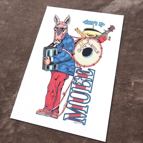 Gov T Mule One Man Band Shirt Design 98 Art Print Signed Ap B Woodruff Ebay