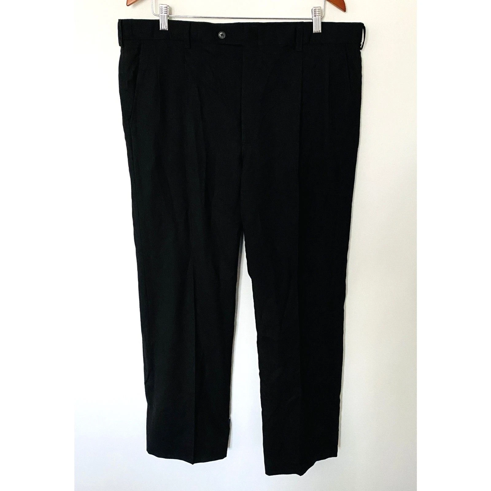 Abito nero Burberry vintage pantaloni pieghettati davanti (senza etichetta taglia)