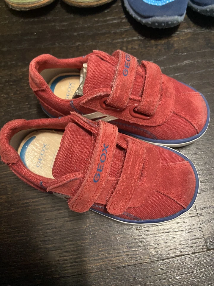 Toddler Boys Geox/naturino Leather School shoes 4 pairs Size EU 22/US Size 6/6.5 - Image 2 of 4