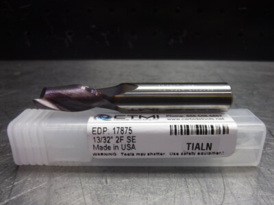 CTMI 13/32'' Carbide Endmill 2 Flute 13/32'' 2F SE TIALN (LOC2050B)