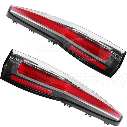 Red Rear Brake LED Tail Lights For 2007-2014 Chevrolet Tahoe Left + Right Sides - Picture 9 of 10
