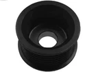 Alternator OD Overdrive Pulley for Denso 6 Groove Increase Idle Amp 44mm 1.73in