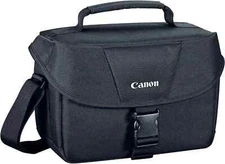 New Canon EOS Shoulder Bag 100ES 9320A023AA Black SLR Camera Lens Bag Strap OEM