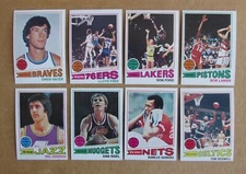 1977-78 TOPPS BASKETBALL CARD SINGLES COMPLETE YOUR SET U-PICK UPDATED 11/16