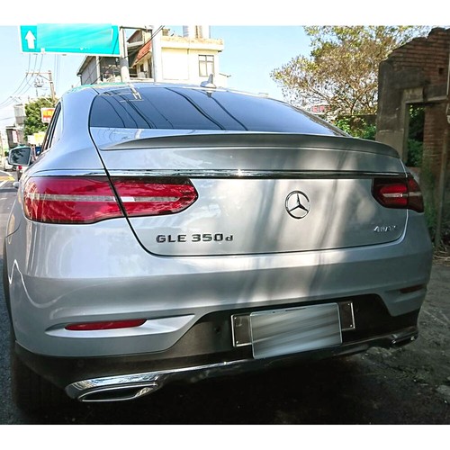 CARBON For MERCEDES BENZ GLE CLASS C292 COUPE SPORT A TYPE TRUNK SPOILER WING - Picture 9 of 9