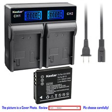 Kastar Battery LCD Rapid Charger for Ricoh DB-60 DB65 Ricoh Caplio R40 Caplio R5